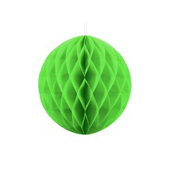 Dekorace honeycomb zelené jablko 30 cm